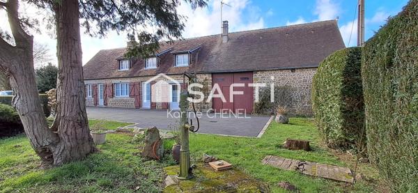 Maison en pierres 3 chambres terrain dépendance