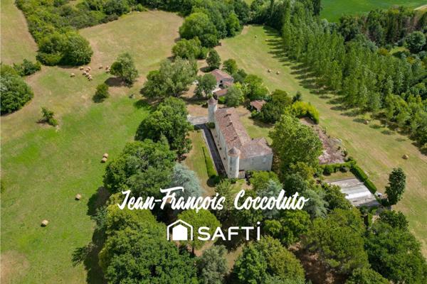Magnifique château au coeur de 16Ha de terres