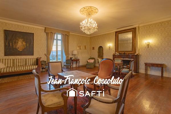 Magnifique château au coeur de 16Ha de terres