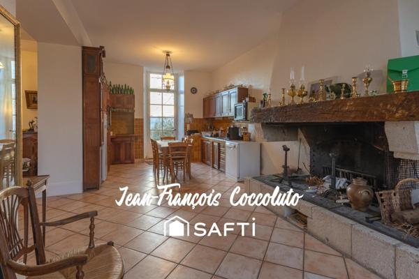 Magnifique château au coeur de 16Ha de terres