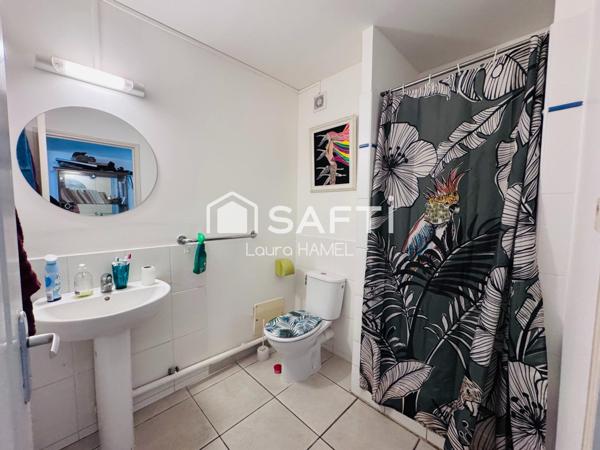 Appartement T3 au 2ème étage, vue mer.