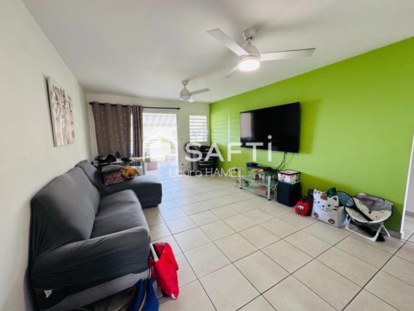 Appartement T3 au 2ème étage, vue mer.