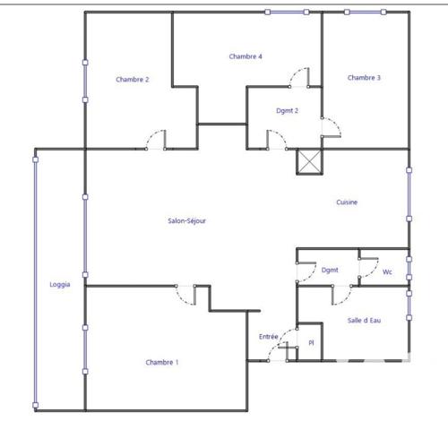 Appartement à vendre 5 pièces 78 m² Grenoble