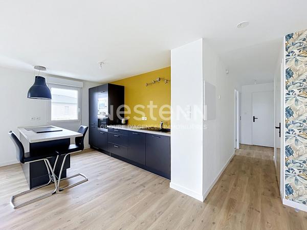 Brest : Secteur Mesnos/Cavale blanche bel appartement de 70 m² avec balcon au dernier étage