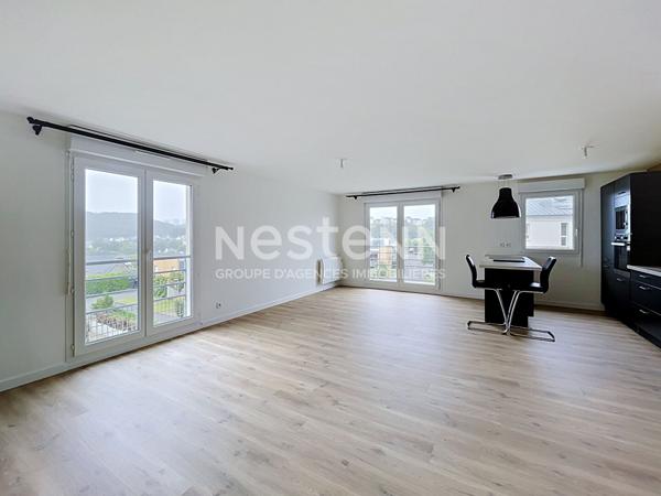 Brest : Secteur Mesnos/Cavale blanche bel appartement de 70 m² avec balcon au dernier étage