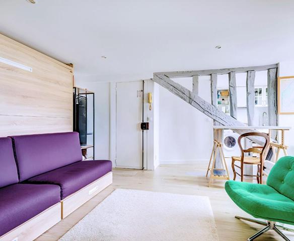 Grand studio Marais 27 m2 Paris 4e