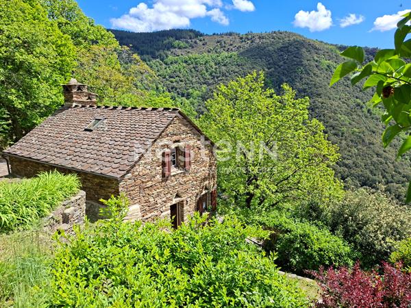 Maison d'Exception à Ventalon en Cévennes - Vue Panoramique, Calme Absolu
