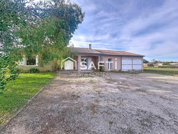 Maison Familiale d'environ 150 M2 avec double garage sur 2143 m2 de parcelle