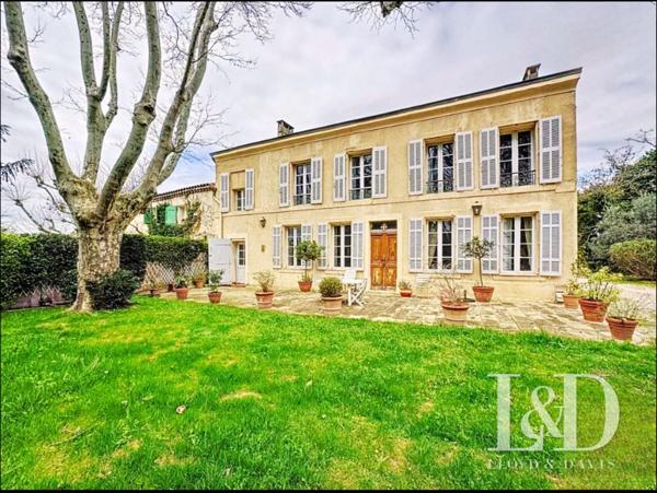 AIX-EN-PROVENCE - Propriété rare avec parc arboré et fort potentiel