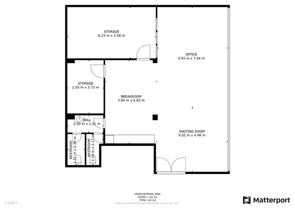 Exclusivité Nestenn. Toulouse. Fondeyre. Bureaux à vendre de 117m² au rez-de-chaussée avec deux places de parking.