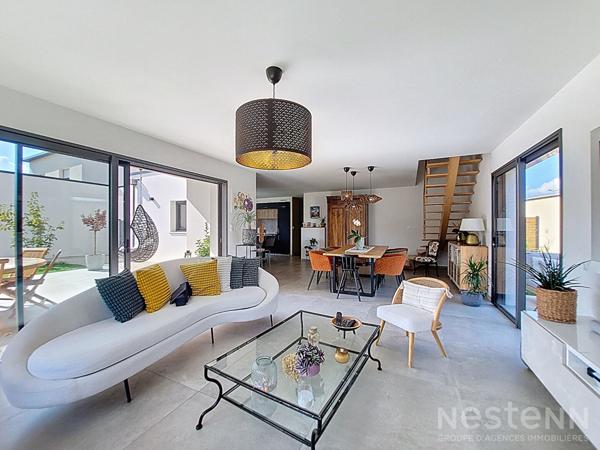 A VENDRE ANGERS Quartier Saint-Léonard Maison contemporaine 125 m² avec garage, jardin !