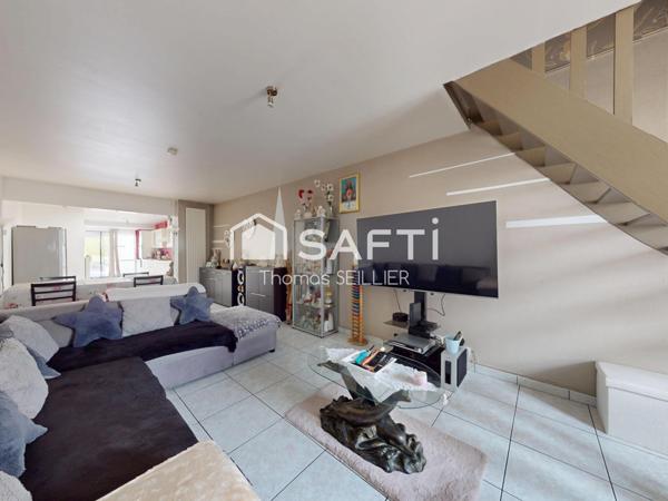 Maison familiale avec grand jardin exposé sud-ouest à Wattrelos