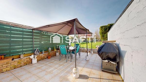 Maison familiale avec grand jardin exposé sud-ouest à Wattrelos