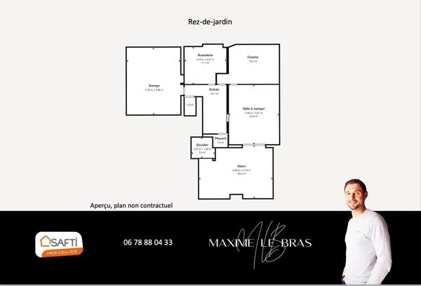 Maison 5 pièces 168 m2 Proche plage et étangs