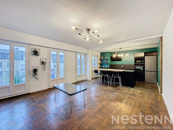 Appartement spacieux de 5 pièces à Lorient - Ville en Bois