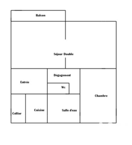 Appartement à vendre 3 pièces 61 m² Pantin