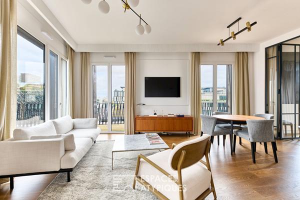 Appartement rénové avec terrasse