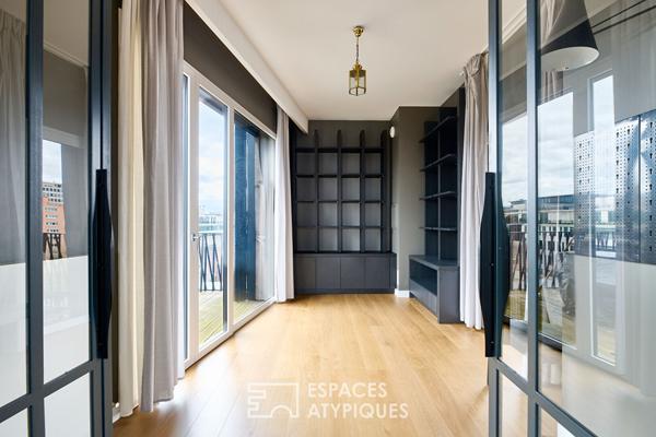 Appartement rénové avec terrasse