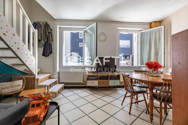 SAINT-MIHIEL – T3 DUPLEX AVEC ANNEXES – HYPER CENTRE À PIED