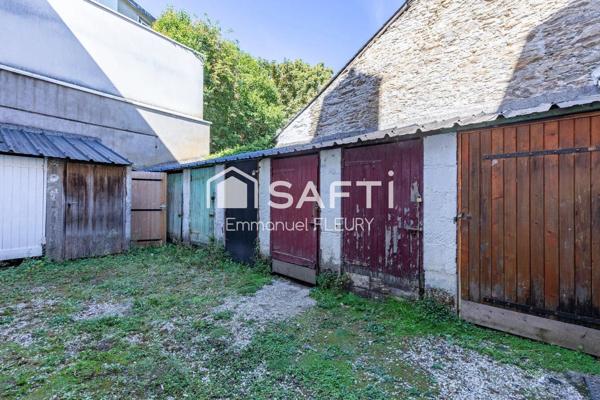 SAINT-MIHIEL – T3 DUPLEX AVEC ANNEXES – HYPER CENTRE À PIED