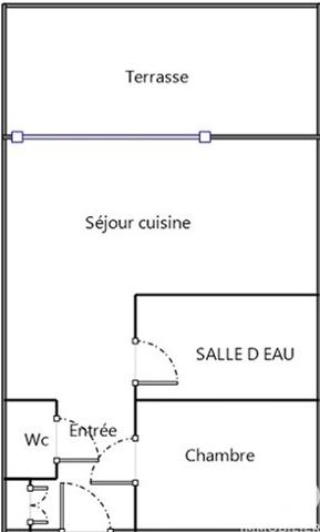 Appartement à vendre 2 pièces 28 m² Balaruc-les-Bains