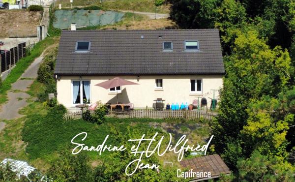 LES ANDELYS (27) vente interactive - Maison 6 chambres (4 au RDC) - belle vue sur la vallée