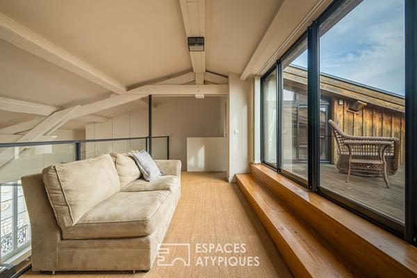 Loft avec terrasse et vue dégagée situé place Stalingrad