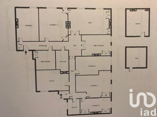 Appartement à vendre 7 pièces 183 m² Lyon 2