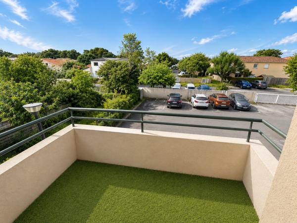 Appartement T3 de 63 m² avec balcon et 2 places de stationnement – Mérignac