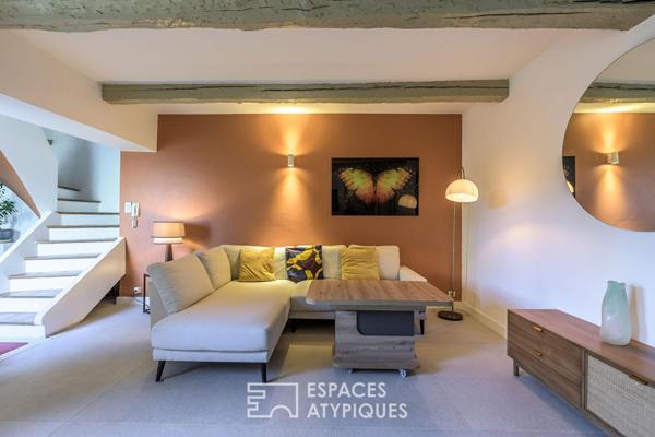 Propriété en Provence avec jardin et 2 appartements indépendants avec revenu locatif