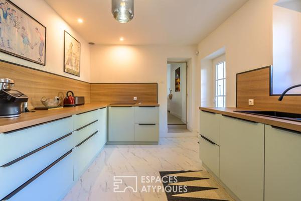 Propriété en Provence avec jardin et 2 appartements indépendants avec revenu locatif