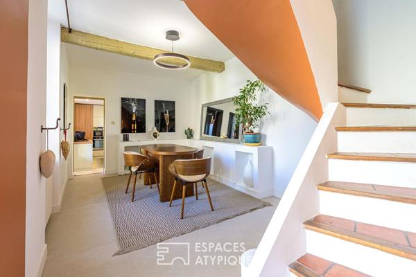 Propriété en Provence avec jardin et 2 appartements indépendants avec revenu locatif