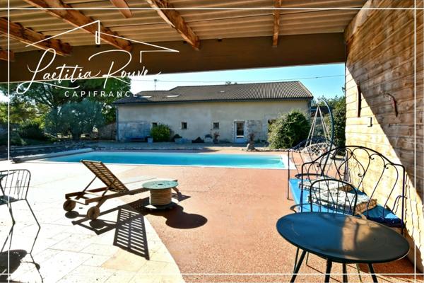 Demeure d’exception en pierre,370 m², Piscine, Pool house, Dépendances, Parc 3 ha avec lac À 25 min d’Agen