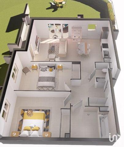 Appartement à vendre 3 pièces 64 m² Vallauris