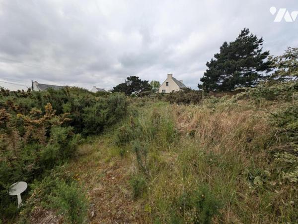 Parcelle de terrain - constructible - Vue mer