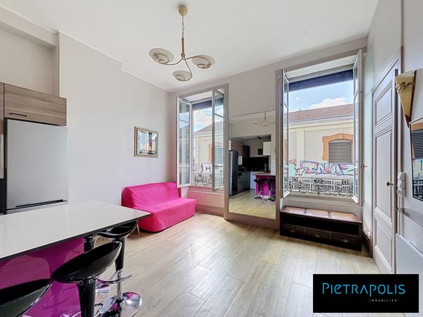 T2/T3 de 47 m² — Quai Perrache, Lyon 2ème — Lumineux, sans vis-à-vis
