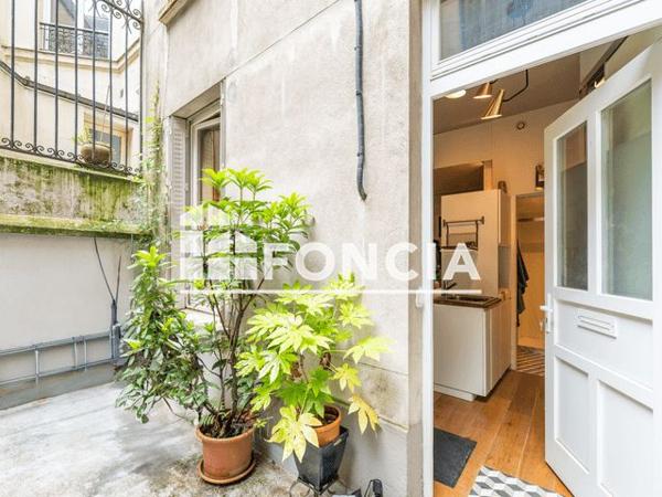 À vendre Studio 20.71 m² - Paris 75019