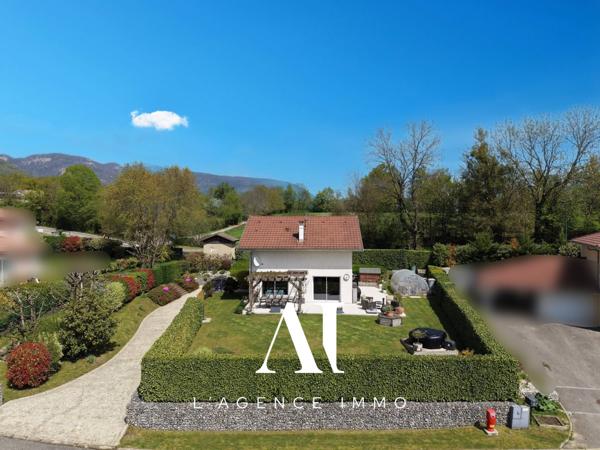Maison individuelle 136 m² – Terrasse 88 m² – Vue Jura – 3 chambres – Échenevex 01170