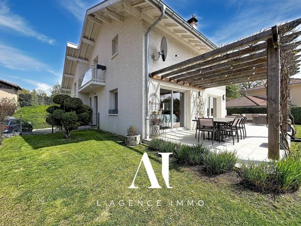 Maison individuelle 136 m² – Terrasse 88 m² – Vue Jura – 3 chambres – Échenevex 01170