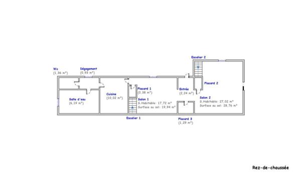 Maison à vendre 4 pièces 88 m² La Riche