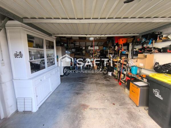 Maison plain-pied de 77m², deux chambres et garage