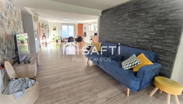 Maison t6 de 153 m² sur un terrain de 787 m²