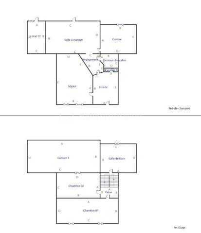 Maison de ville de 84 m²