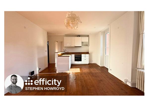 Appartement 2 pièces - 42 m² Exclusivité efficity