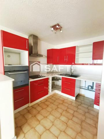 34 200 Sète – T4 traversant avec loggia, balcon et parking
