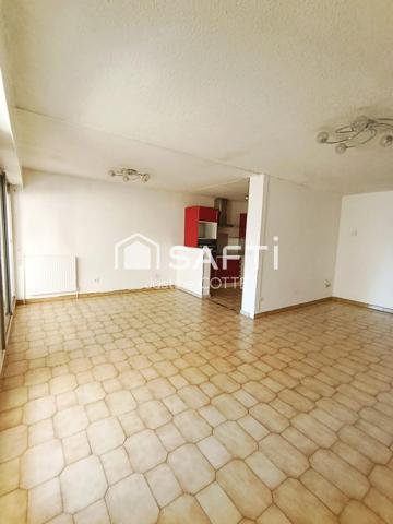 34 200 Sète – T4 traversant avec loggia, balcon et parking