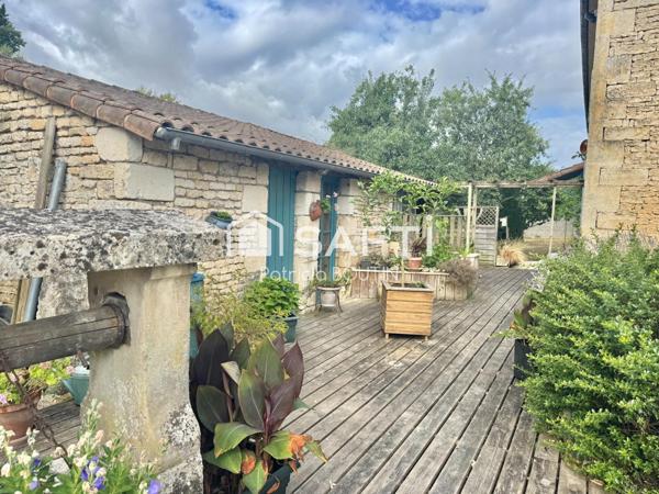 MAISON EN PIERRE 5 CHAMBRES + DEPENDANCES ET PISCINE