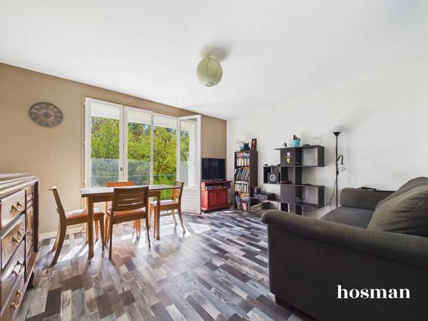 Appartement lumineux 4 pièces de 70 m² avec balcon vue verdure - Secteur Jules Verne à Nantes