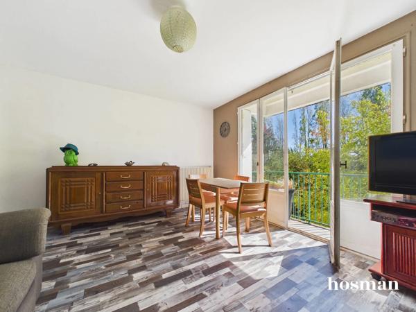 Appartement lumineux 4 pièces de 70 m² avec balcon vue verdure - Secteur Jules Verne à Nantes