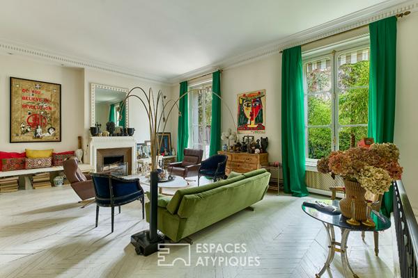 Duplex arty-chic avec jardin – Quartier Trocadéro